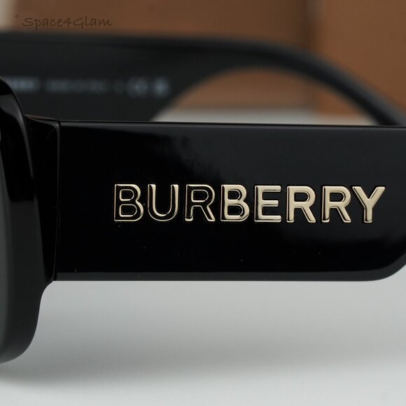 BRAND NEW Burberry BE4410 4038F2 Black Dark Grey Women Sunglasses BE 4410 - Picture 6 of 9